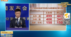 贵州省2021本科一批分数线公布(理工类456 文史类556)