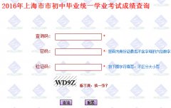上海市教育考试院2016年上海中考成绩查询入口